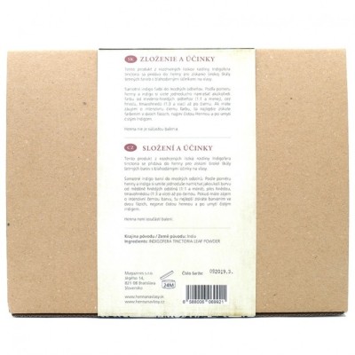 INDIGO 1kg - hnědá až černá barva na vlasy